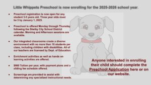 Shelby City Schools preschool registration details 2025-2025